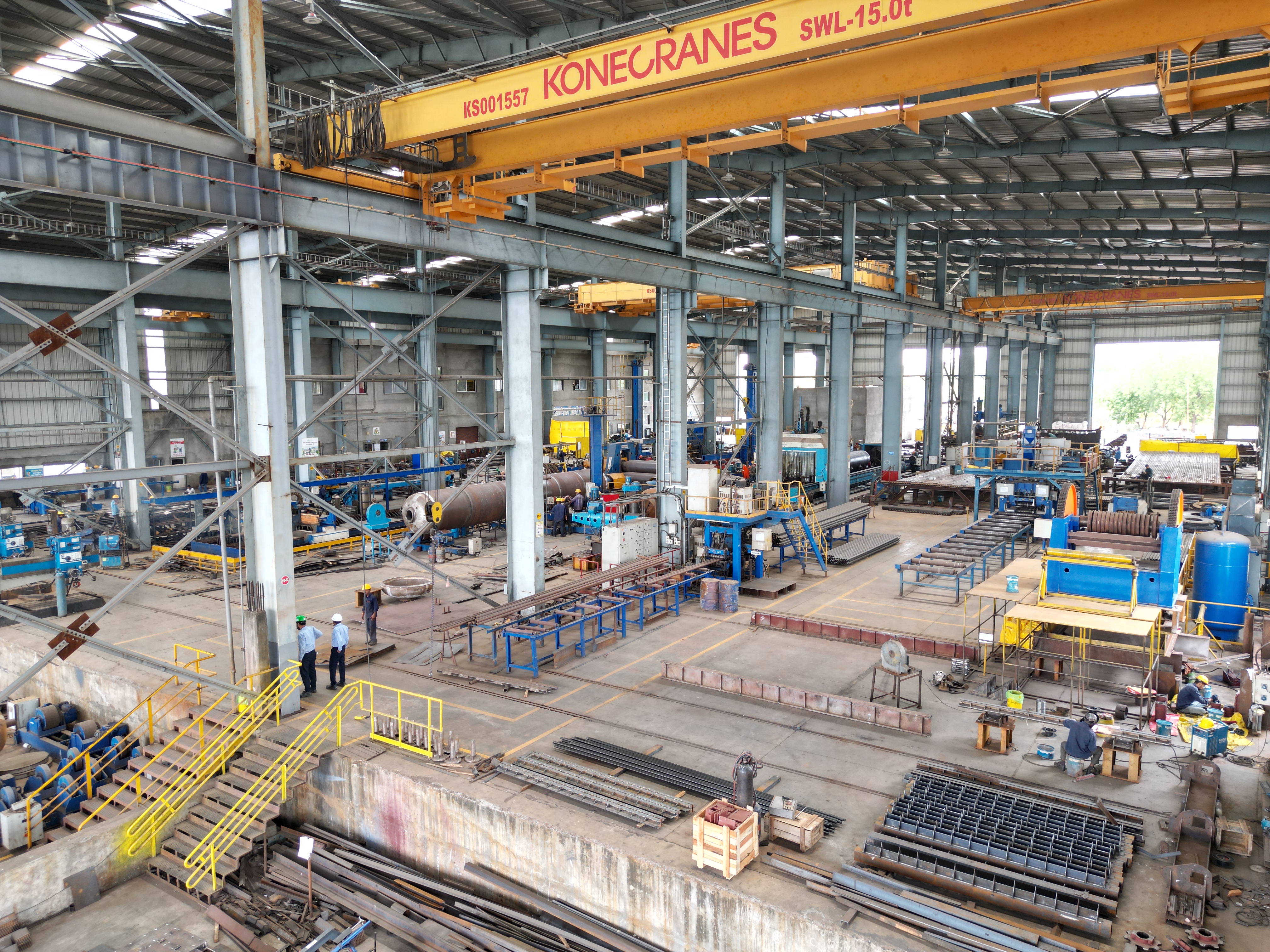 High-Bay Overhead Crane Infrastructure